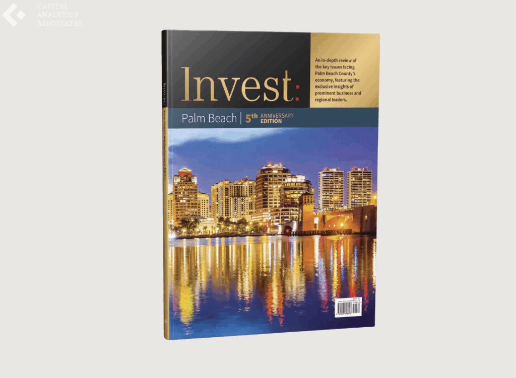 Invest: Palm Beach launch conference to celebrate fifth anniversary of regional economic report