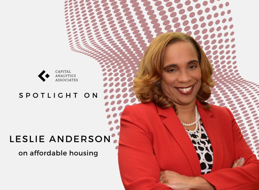 Spotlight On: Leslie Anderson, President & CEO, New Jersey Redevelopment Authority