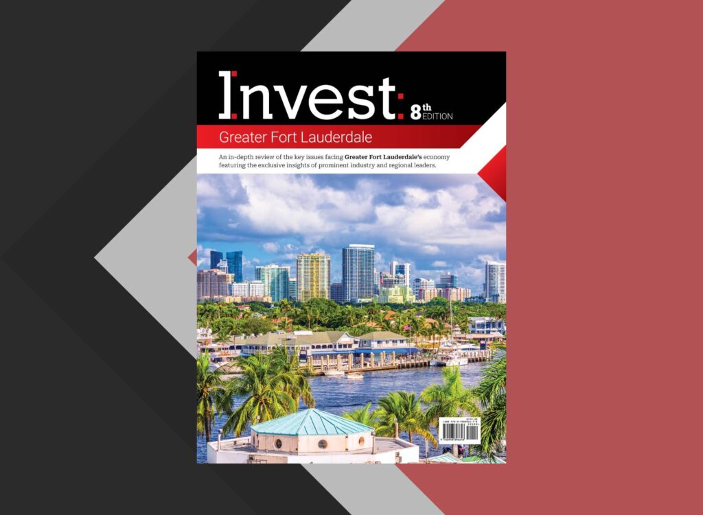 Invest: Greater Fort Lauderdale 8th Edition to explore growth drivers