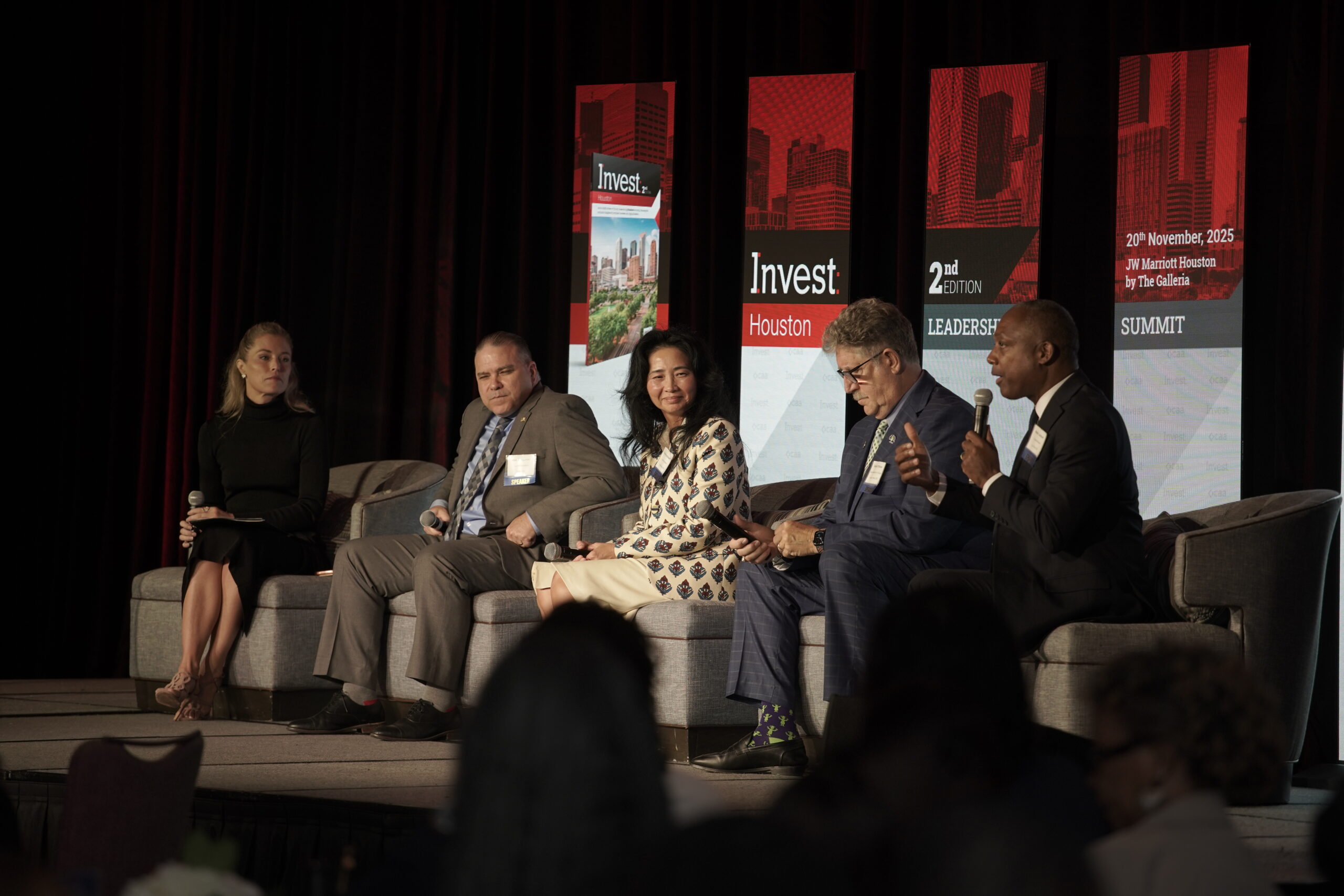 Invest Houston summit Panel