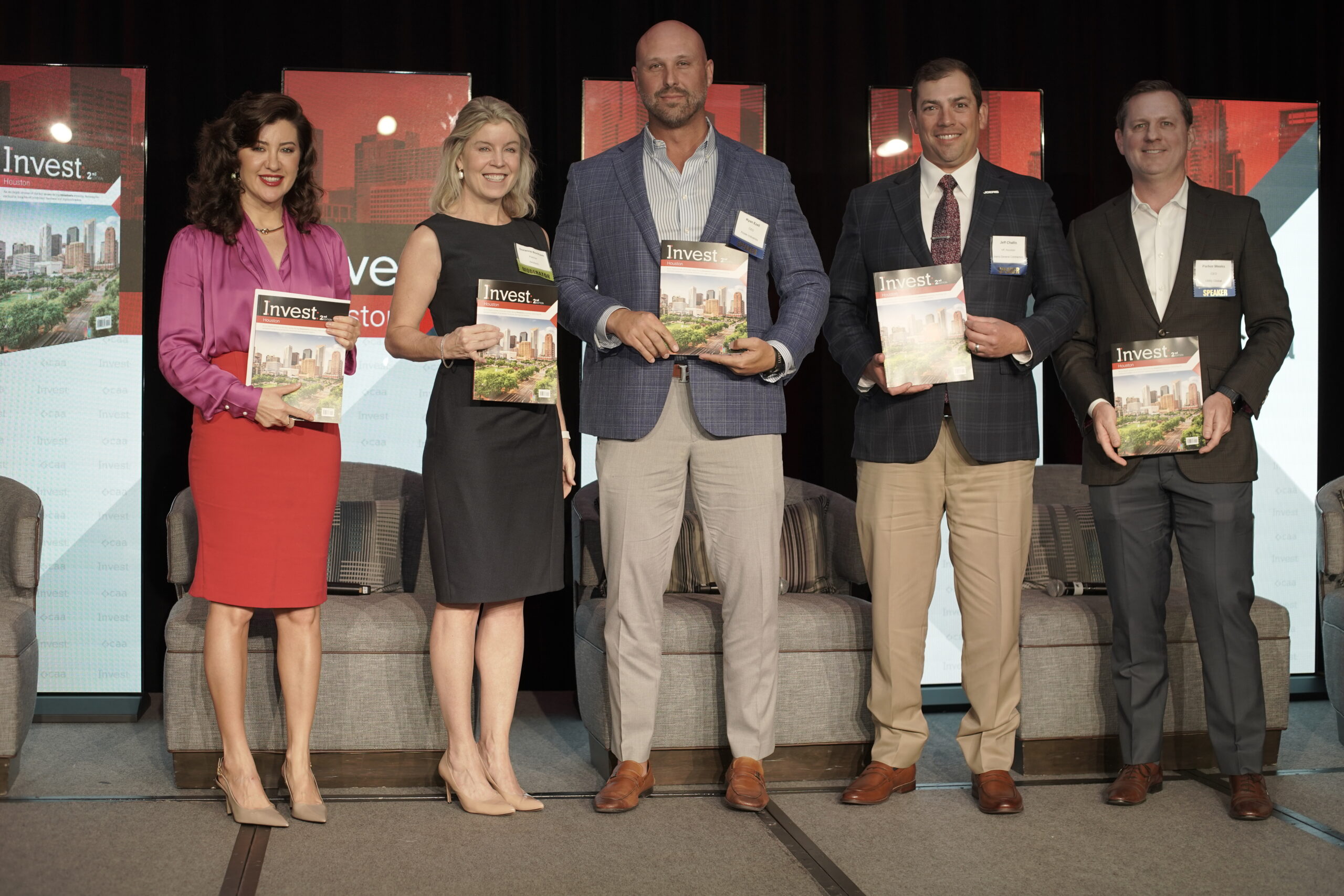 Invest Houston summit Panel Photo