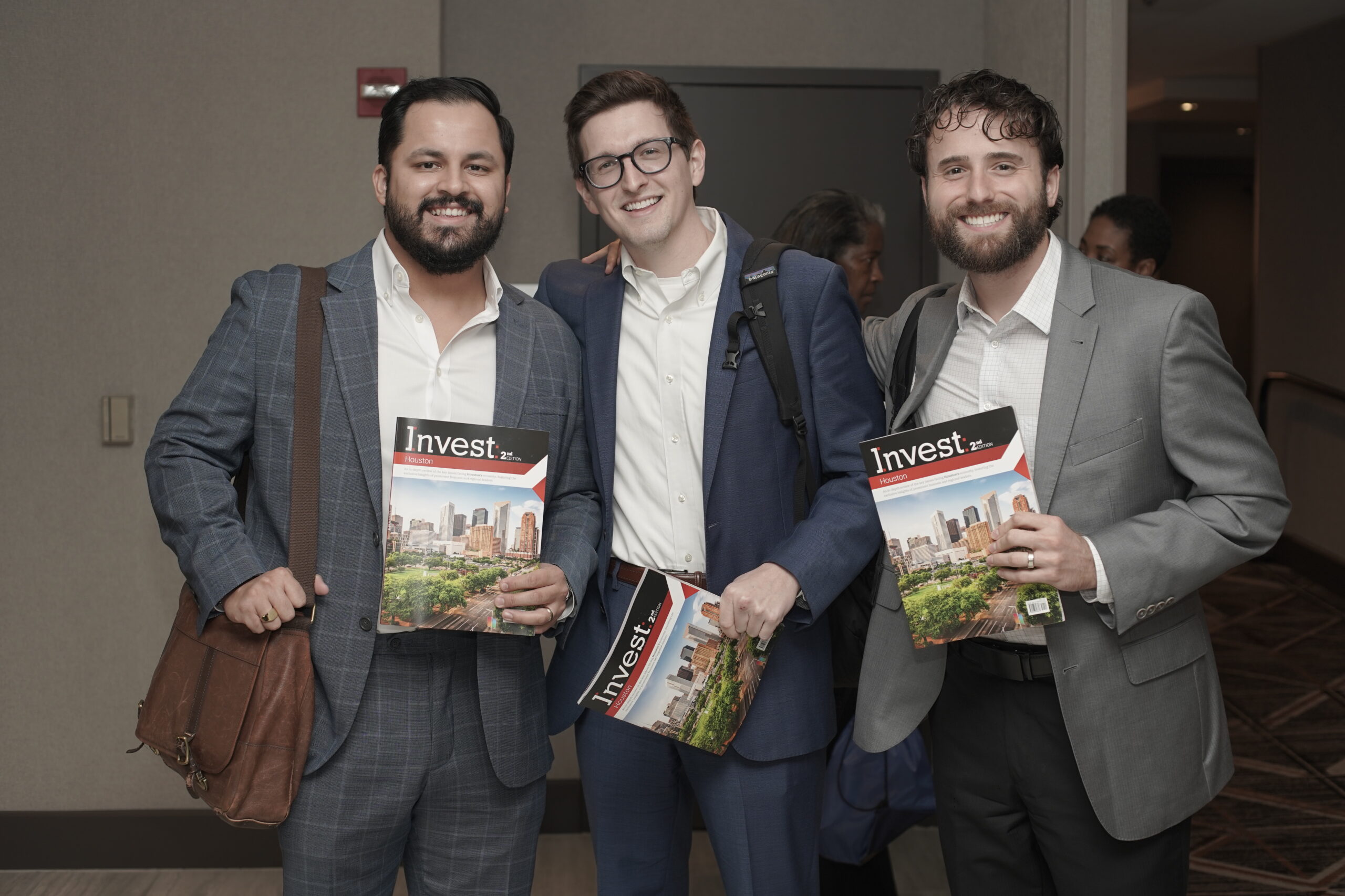 Invest Houston summit networking