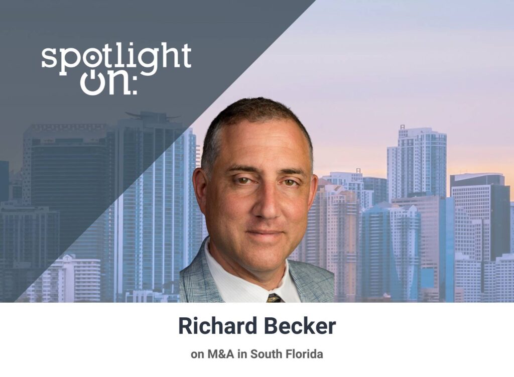 Spotlight On: Richard Becker, Managing Director, Cross Keys Capital