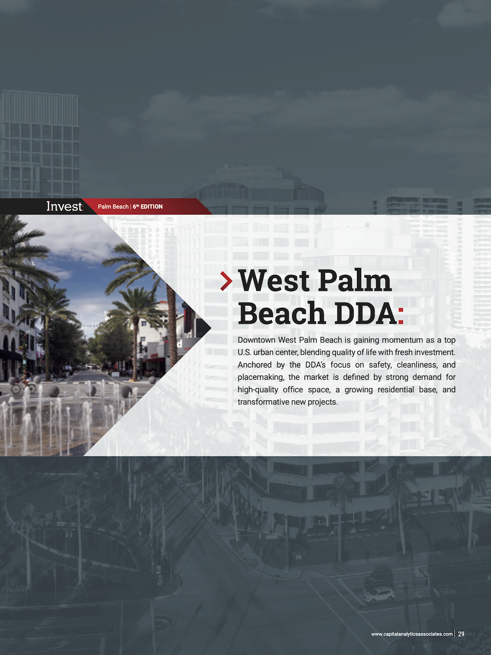 West Palm Beach DDA – Invest: Palm Beach 6th Edition