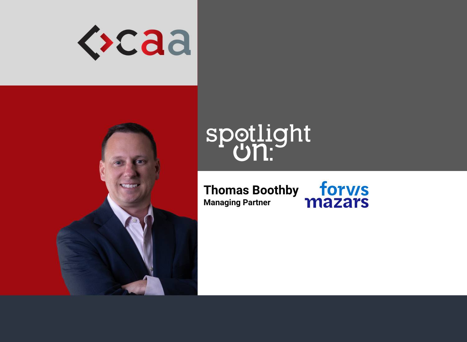 Thomas Boothby spotlight on