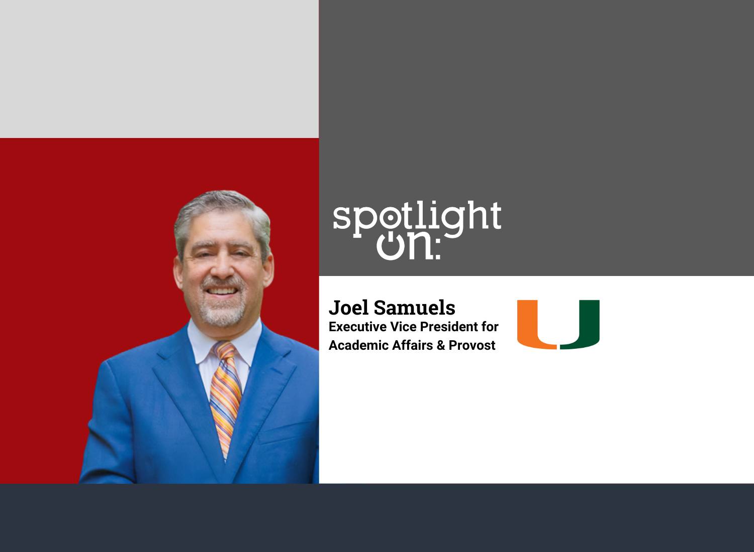 Joel Samuels spotlight on