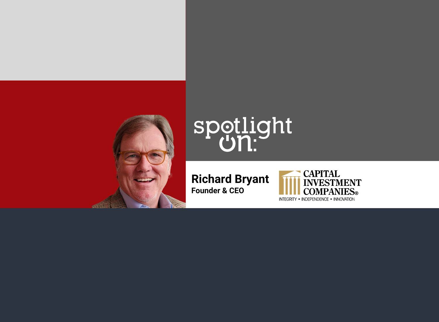 Richard Bryant spotlight on