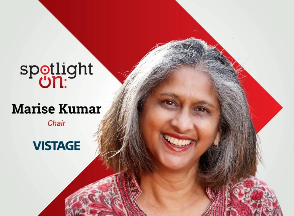 Spotlight On: Marise Kumar, Chair, Vistage