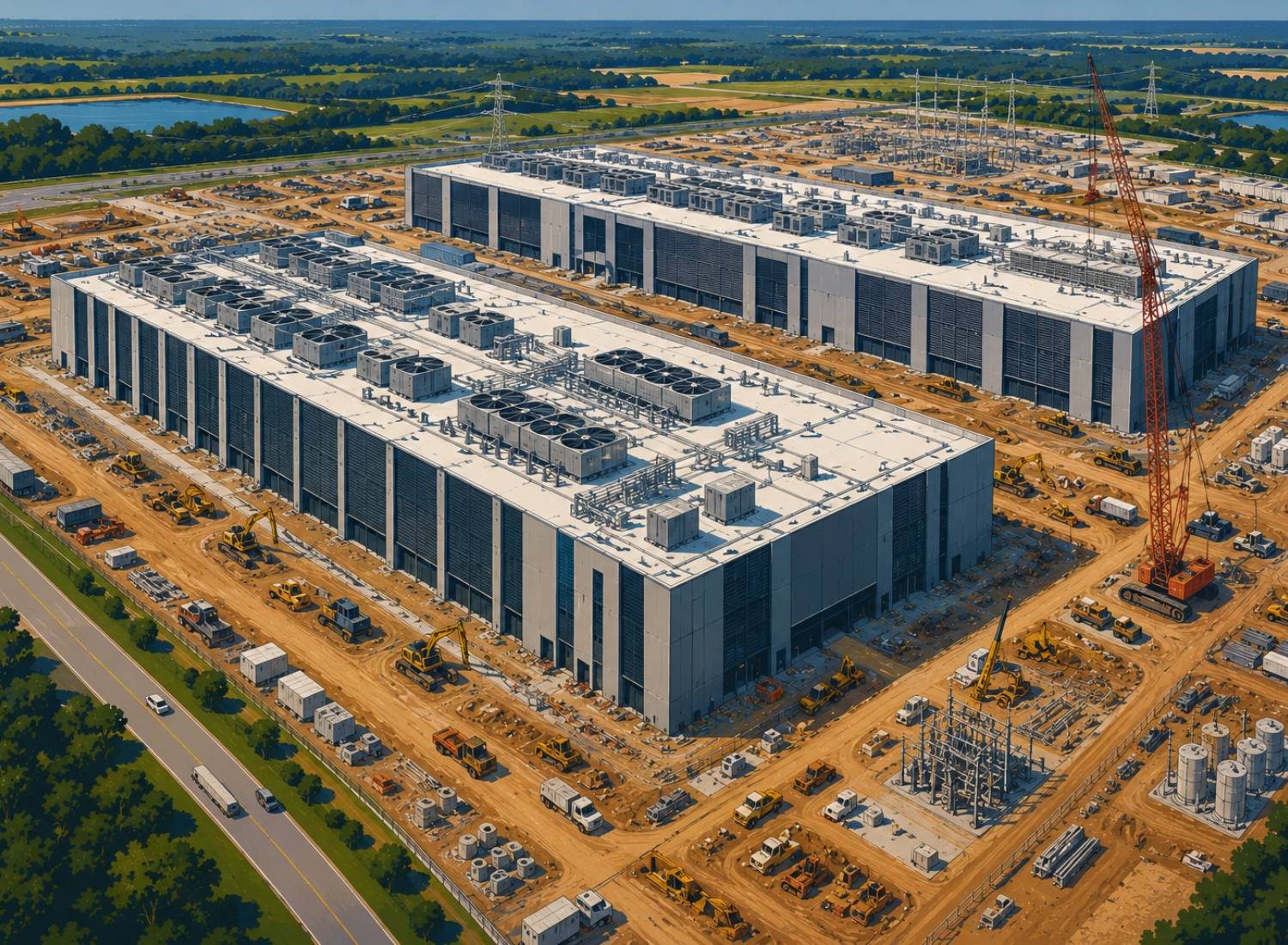 Here’s why data center expansion is dividing the US