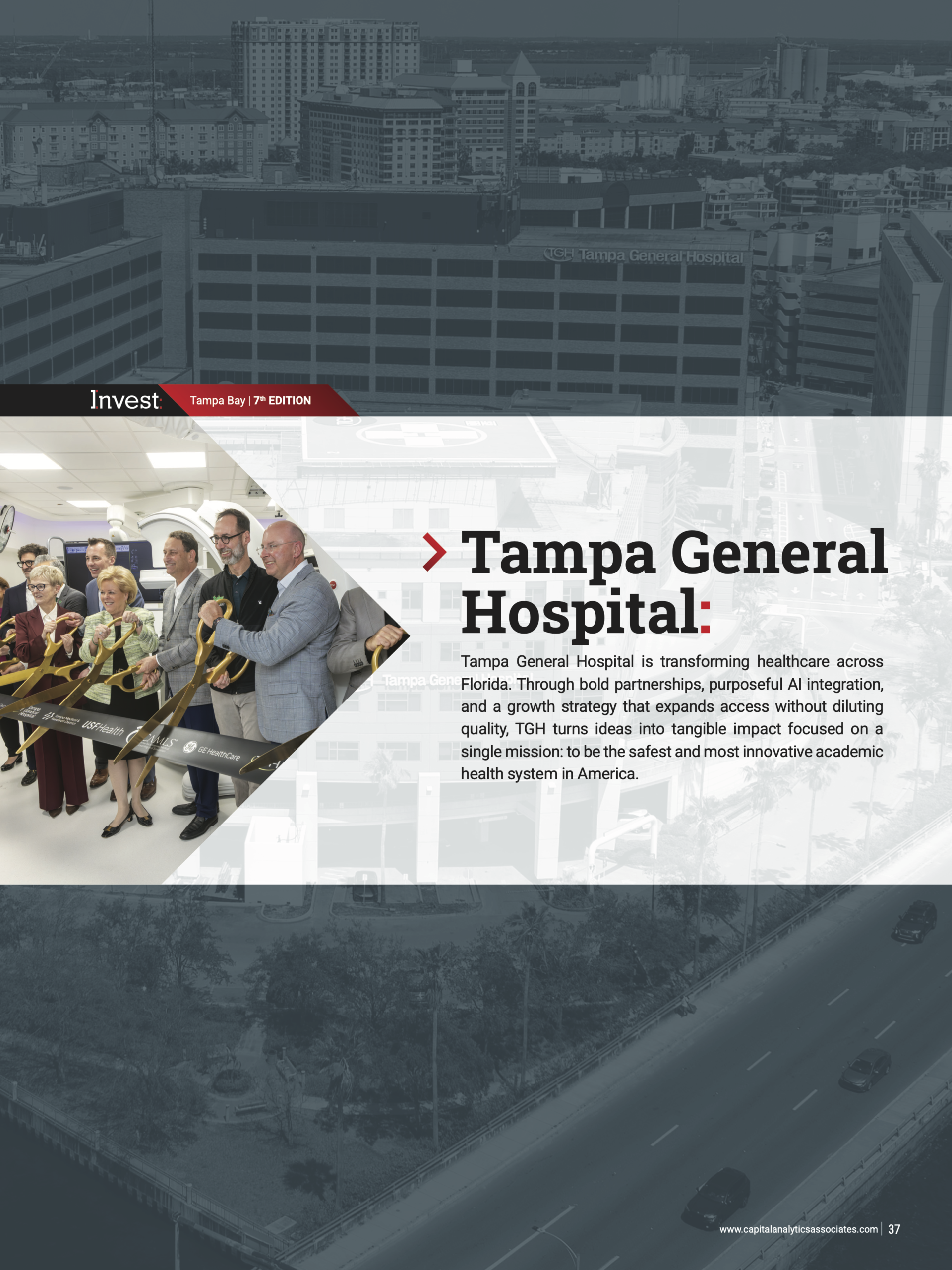 Tampa General Hospital – Invest: Tampa Bay 7th Edition